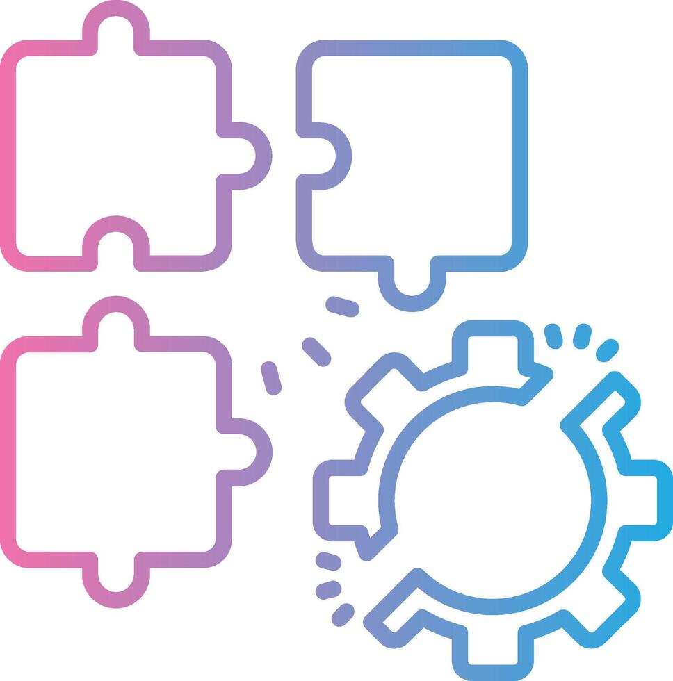 Integration Modern Tech Object vector