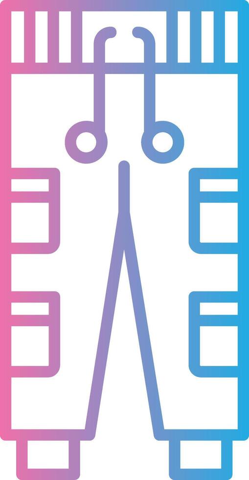 Pants Smooth UI Symbol vector