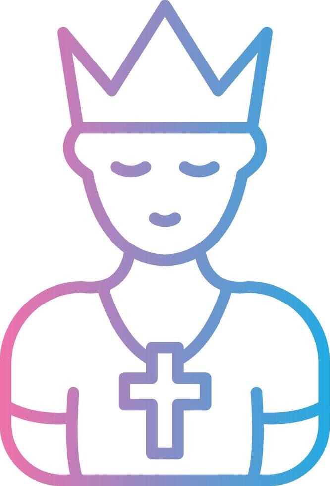 Prince Dark Mode Symbol vector