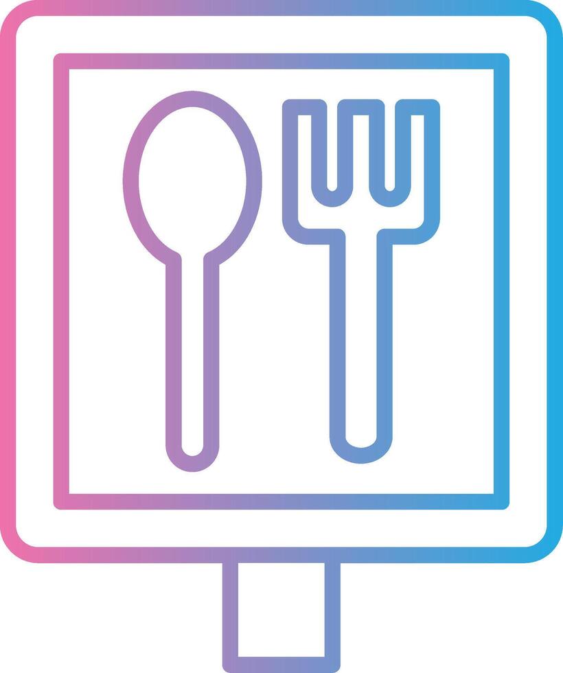 Rest Area Muted Color Design vector