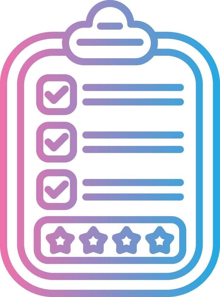 Review Color Block Badge vector