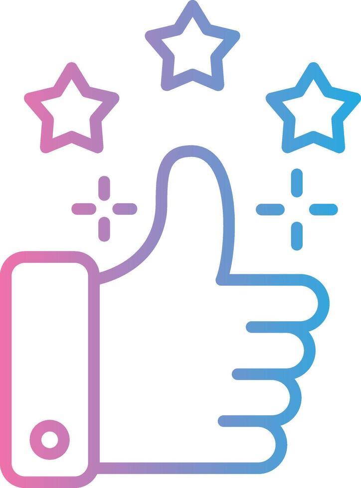 Thumb Up Pastel Sketch Mark vector