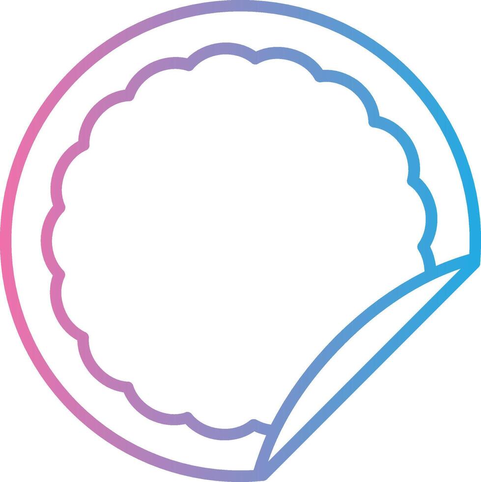 Sticker Flat UI Form vector
