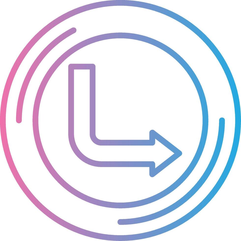 Arrow Modern Tech Object vector