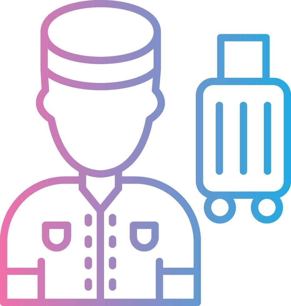 Bellboy Compact Web Symbol vector