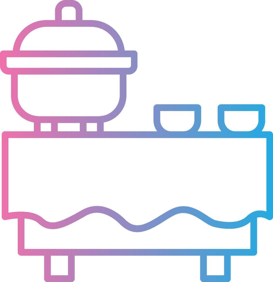 Buffet Smooth UI Symbol vector