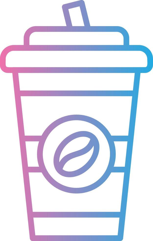 Coffee Cup 3D Rendered Symbol vector
