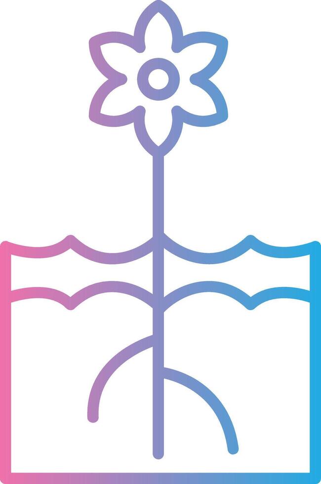 Efflorescence Modern Interface Badge vector