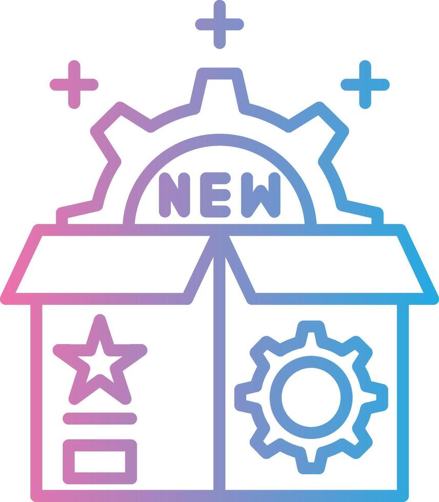 New Product Clean UI Concept vector