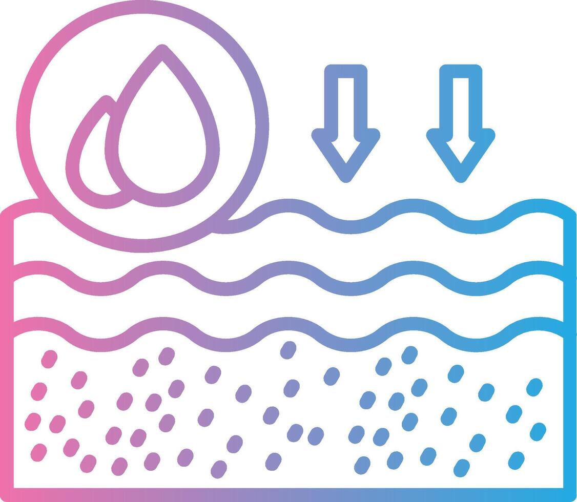 Sea Water Responsive App Shape vector