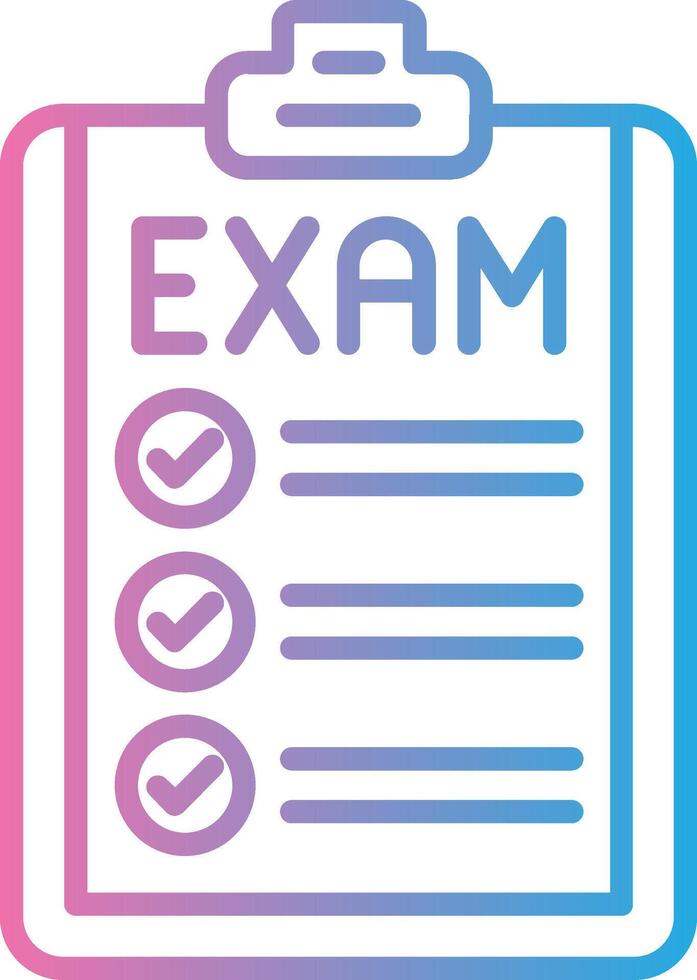 Exam Smooth UI Symbol vector