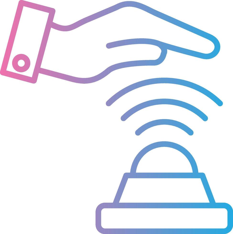 Sensor Mobile App Illustration vector