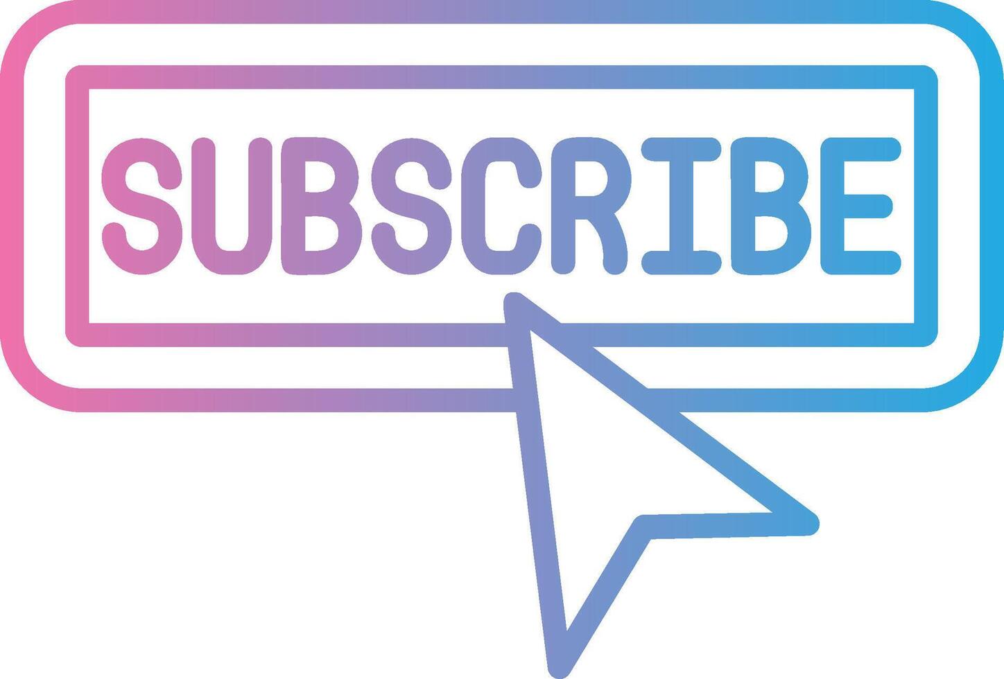 Sub Gradient Themed Symbol vector