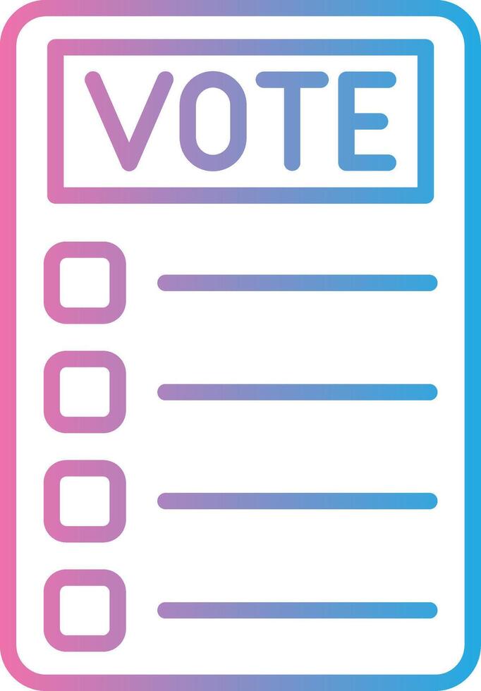 Voting Listing Sharp Edge Visual vector
