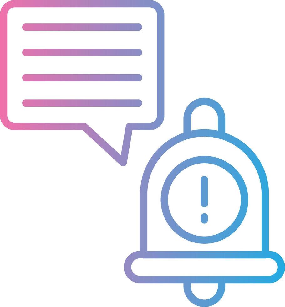 Announcement Simplified Design Piece vector