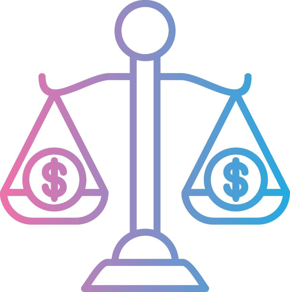Balance Mobile App Illustration vector