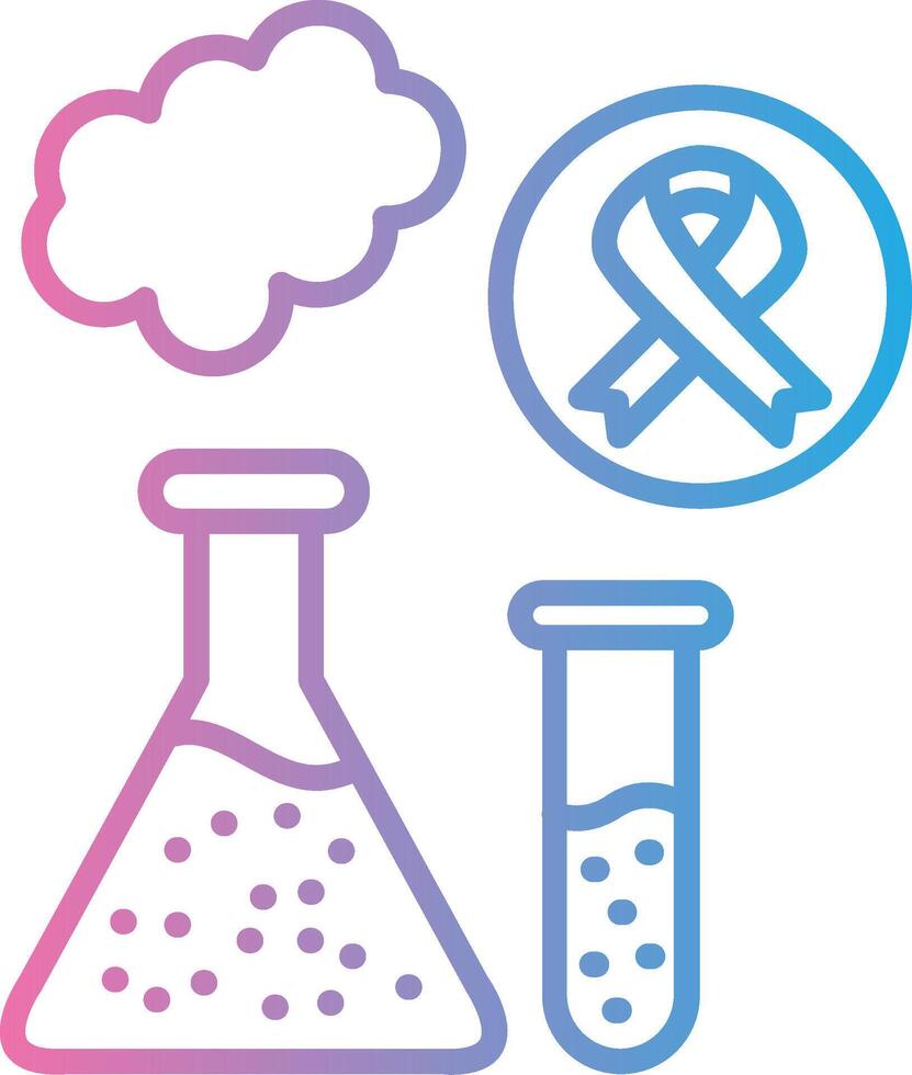 Flasks Thin Line Element vector