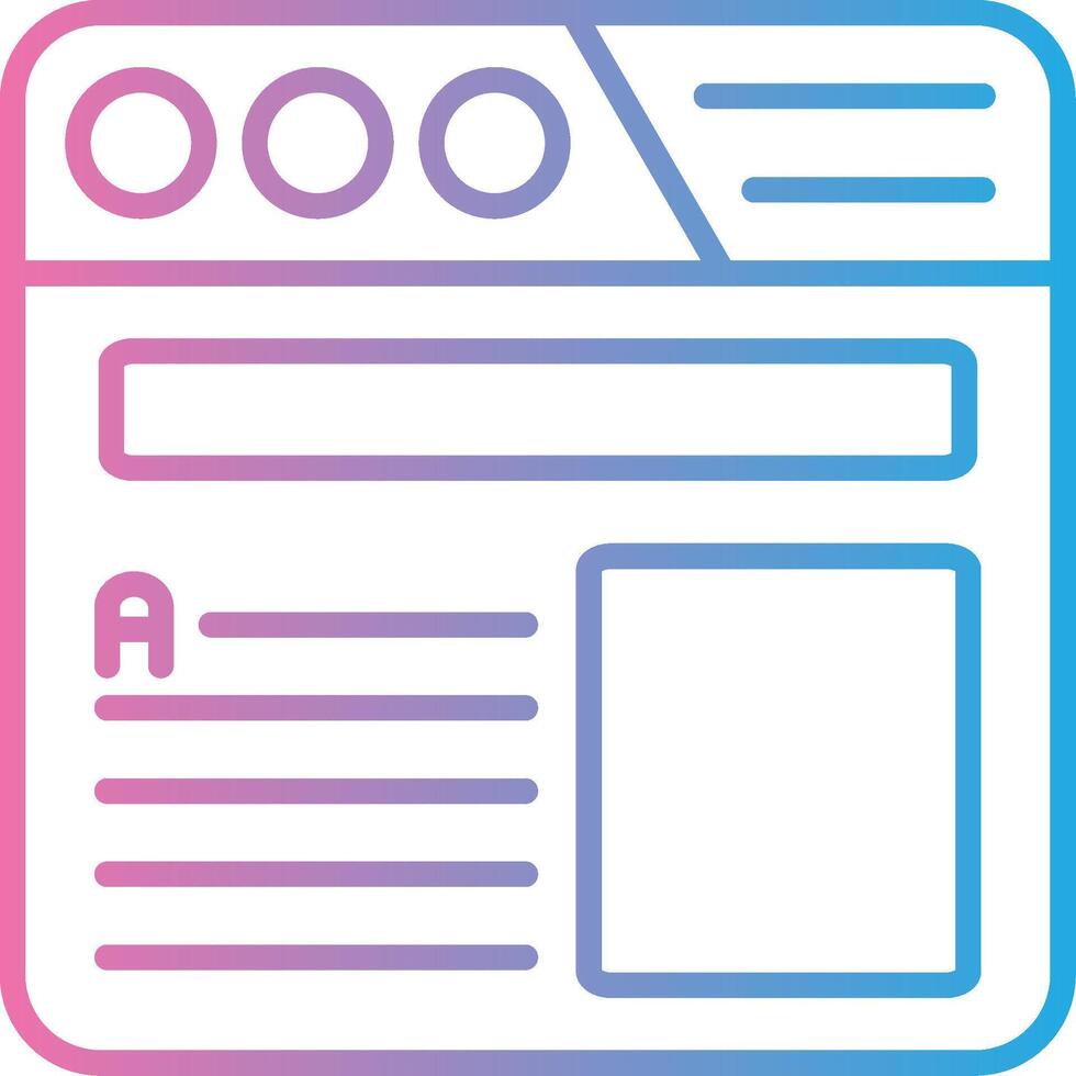Headline Modern Shape Graphic vector