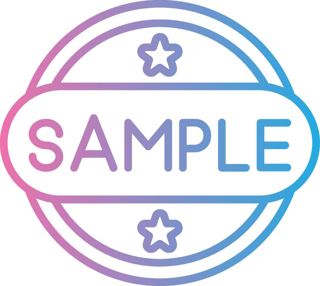 Sample Smooth UI Symbol vector