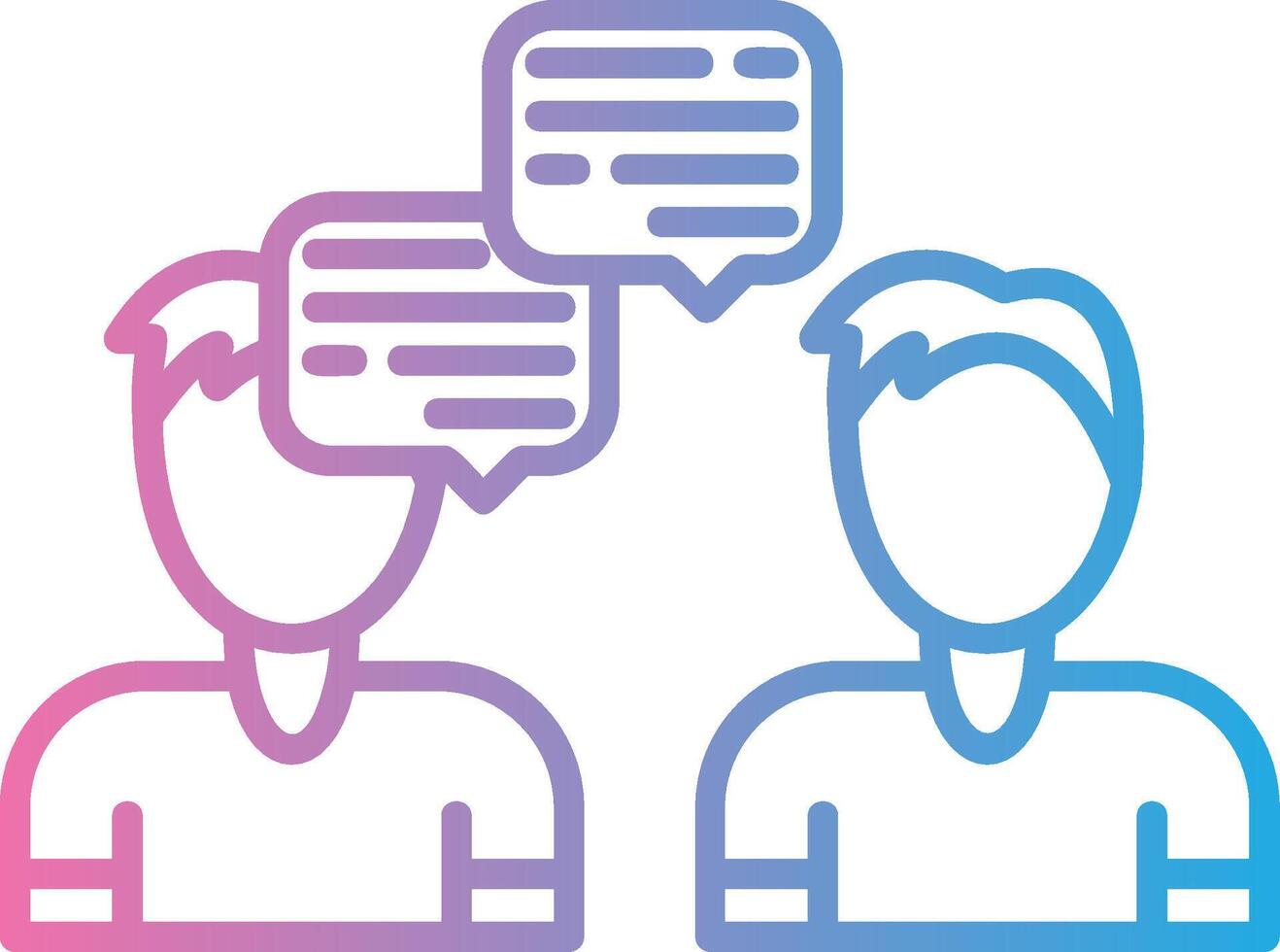 Conversation Sharp Edge Visual vector