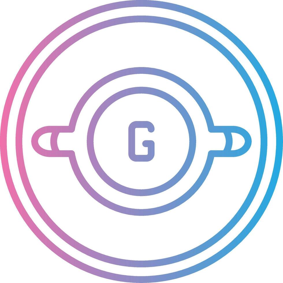 Electric Generator Minimal Art Object vector