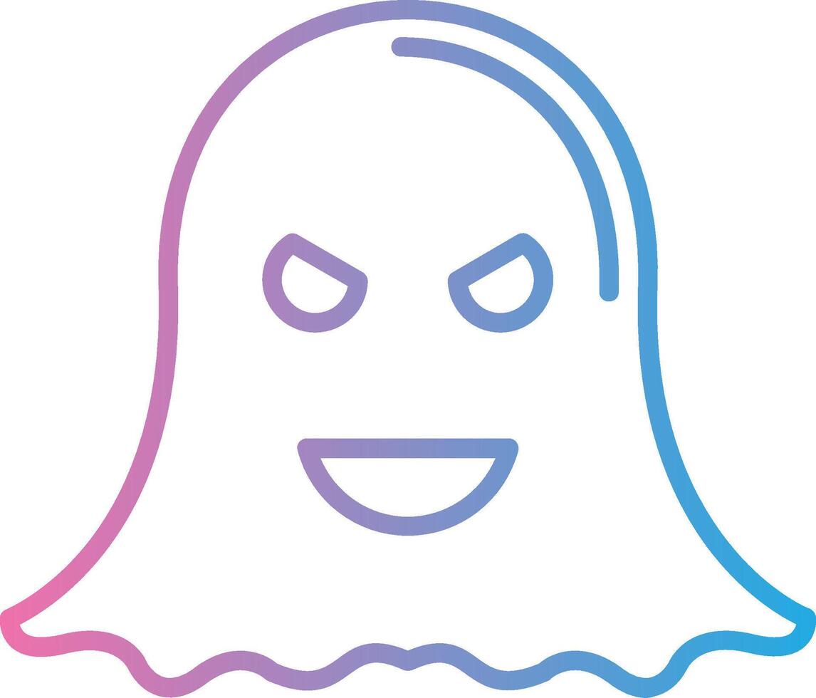 Ghost Geometric App Mark vector