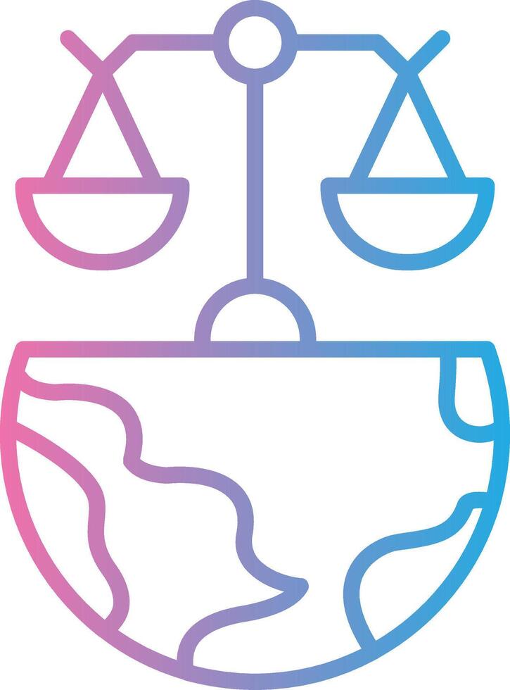 Global Laws Sleek Visual Mark vector