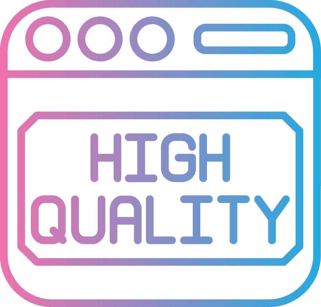 High Quality Handcrafted UI Symbol vector