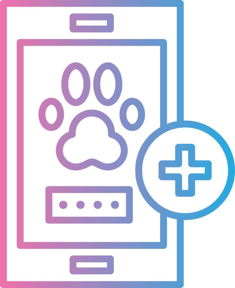 Phone Handcrafted UI Symbol vector