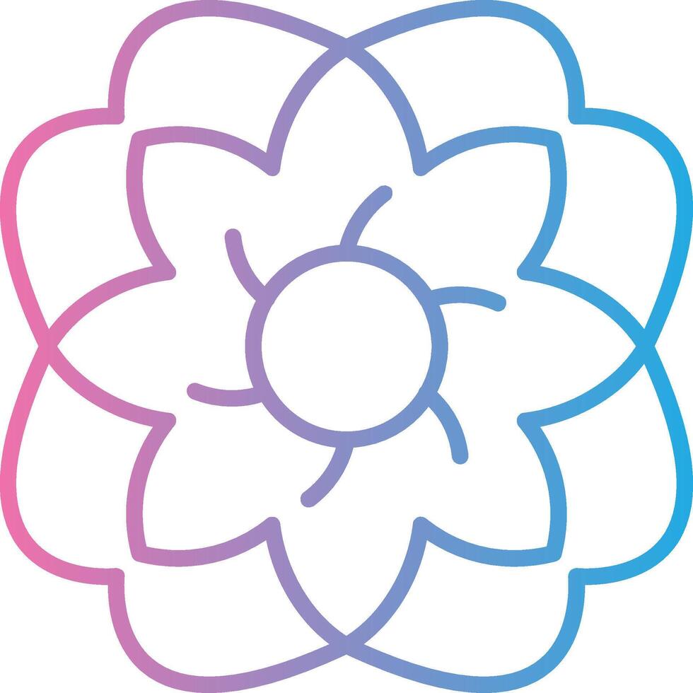 Poinsettia Pastel Color Graphic vector