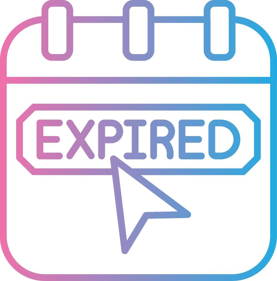 Expired Clean Frame Object vector