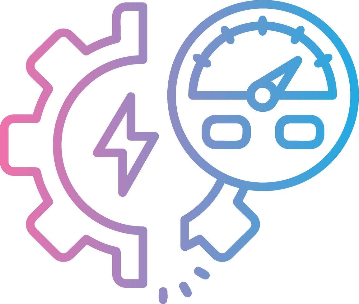 Acceleration Responsive App Shape vector