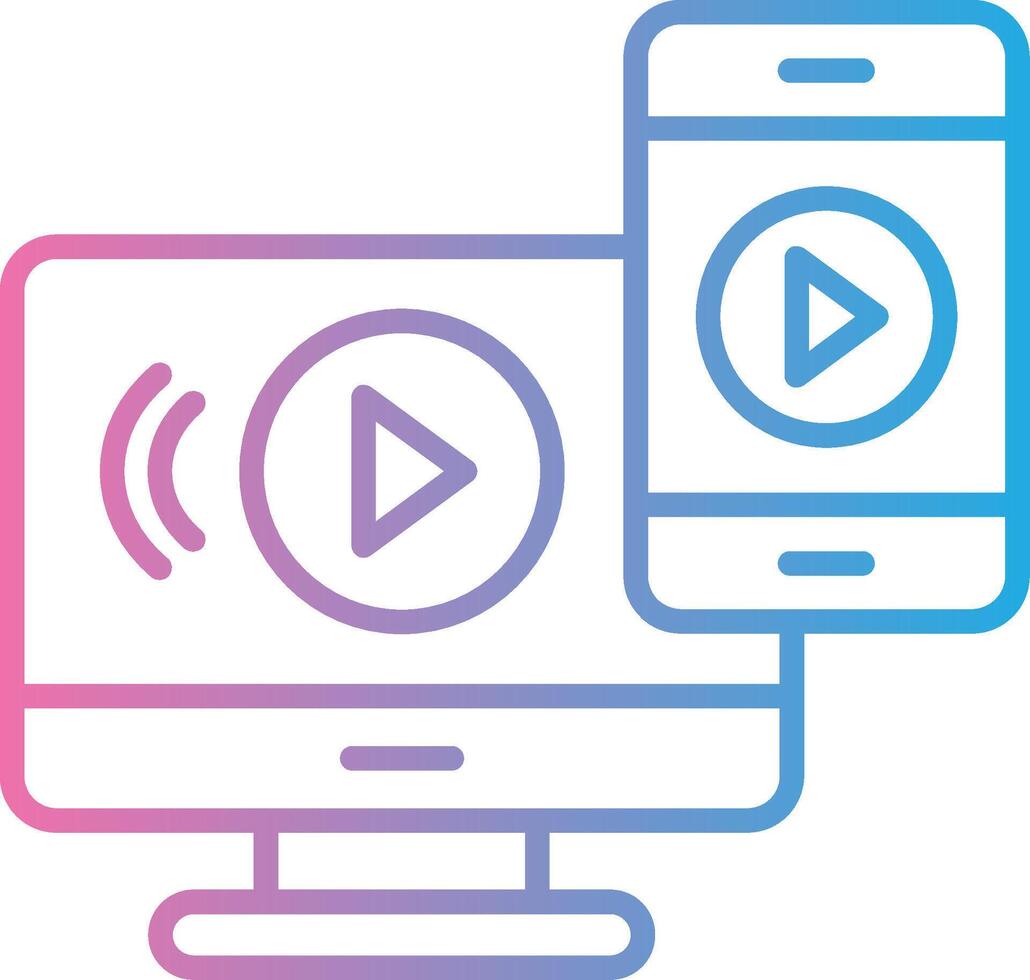 Tv User Friendly Drawing vector