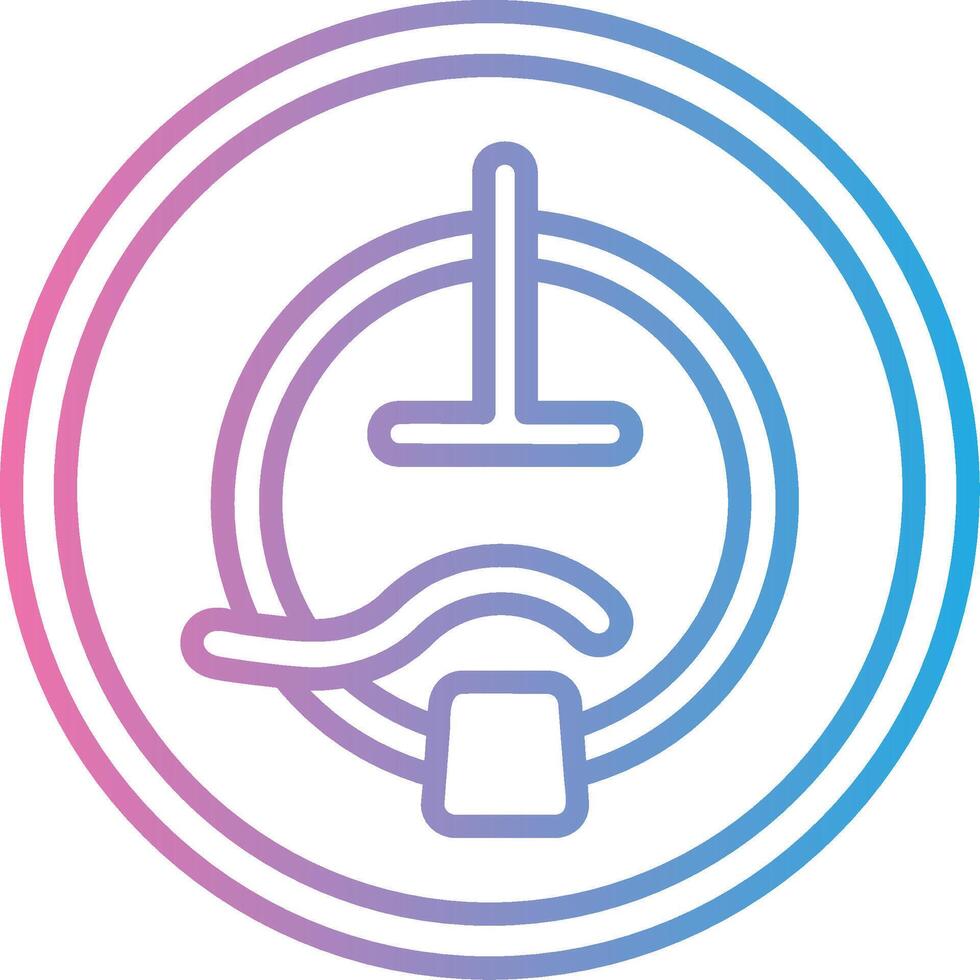 Vacuum Tube Interactive UI Design vector