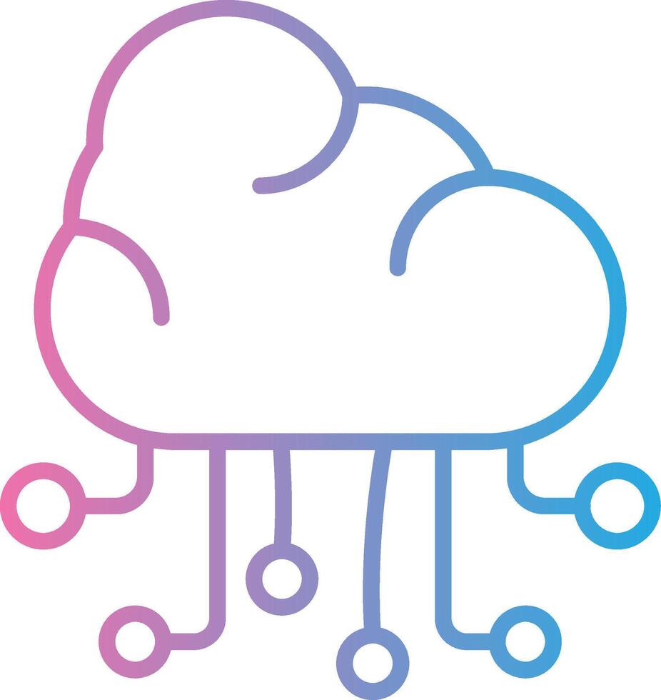 Cloud Bright Tone Visual vector
