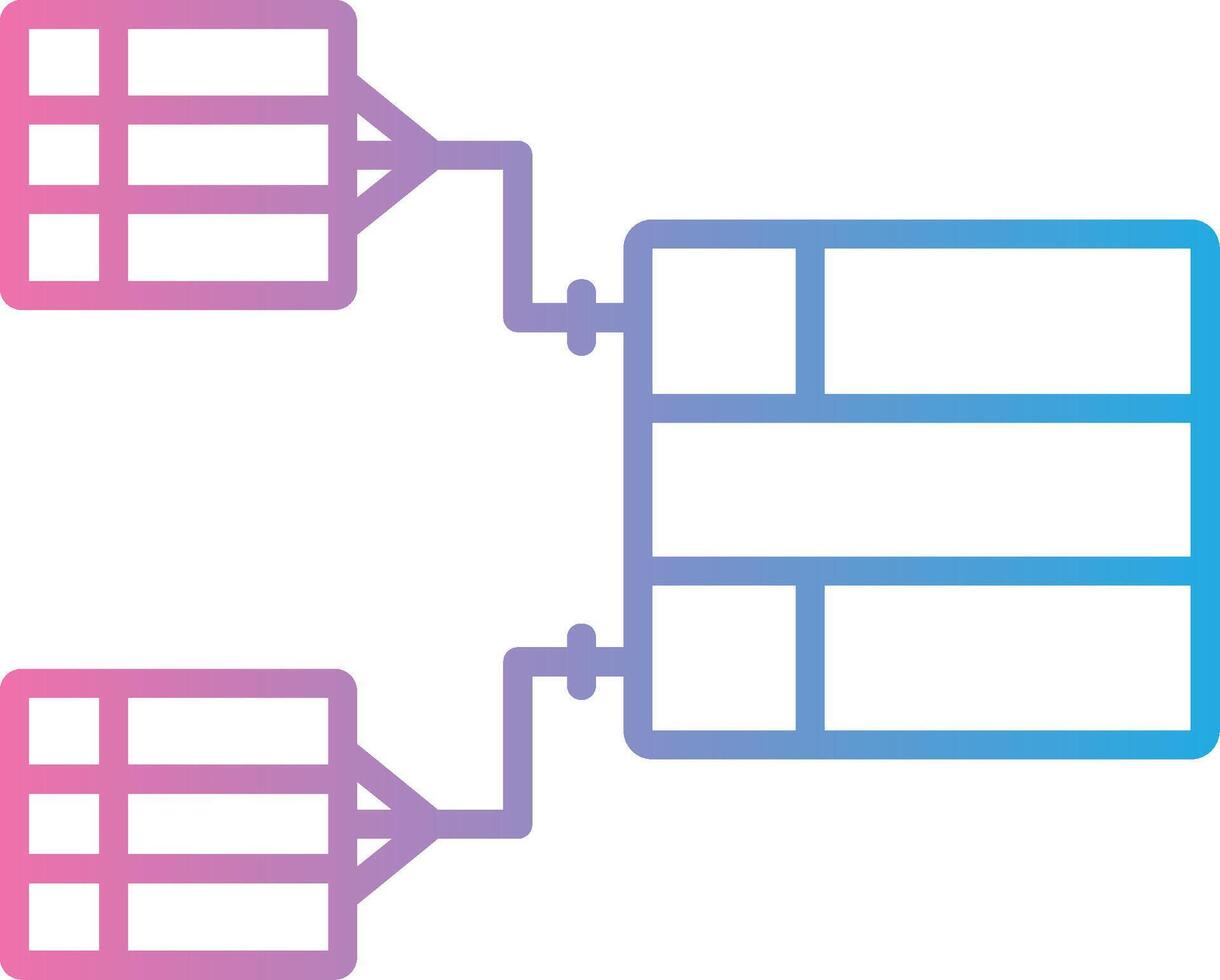 Data Model User Friendly Drawing vector