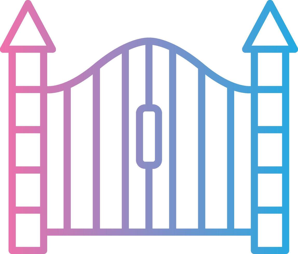 Gate Smooth App Visual vector