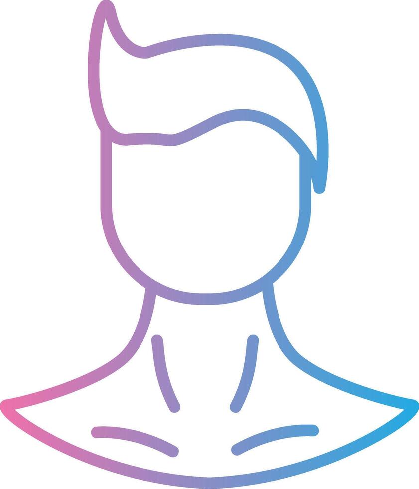 Neck Responsive App Shape vector