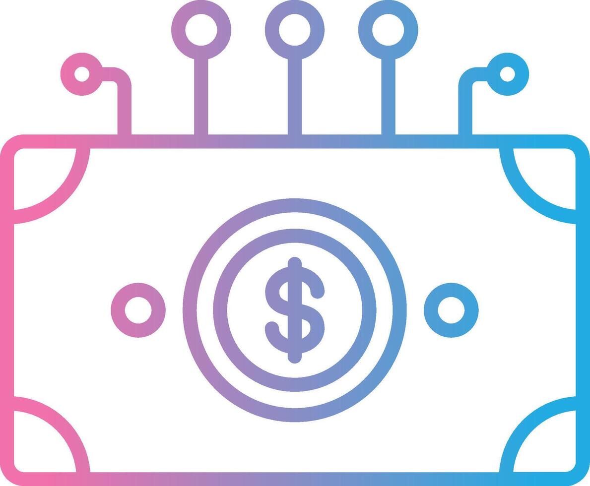 Money Interactive UI Design vector