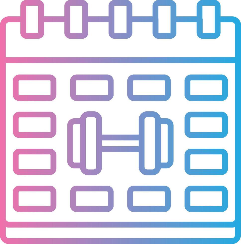 Calender Dark Mode Symbol vector