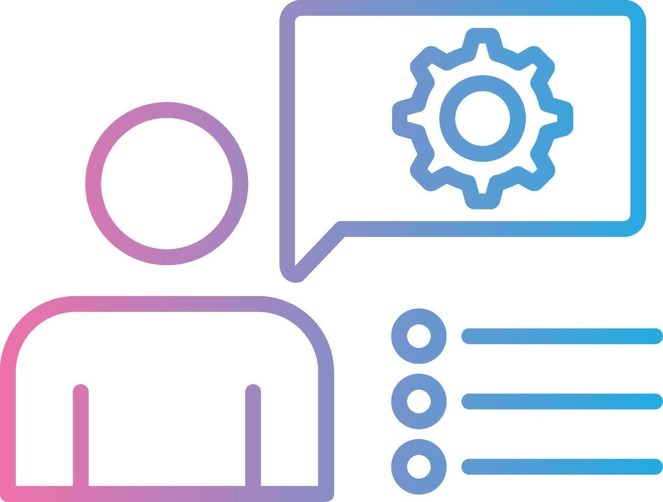 Chat Compact Web Symbol vector