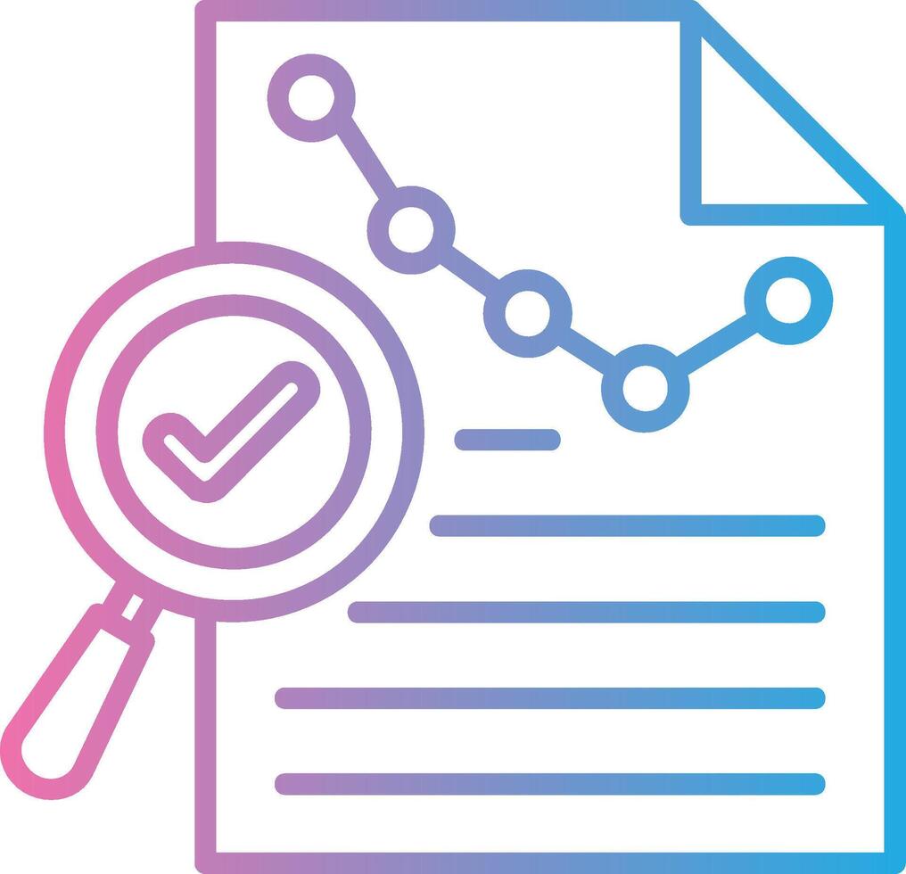 Data Strategy Outlined Concept Piece vector