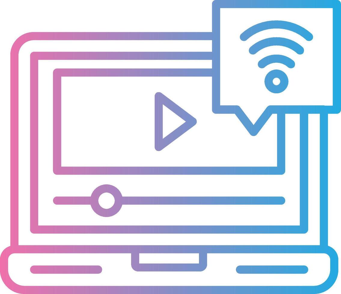 Free Wifi Detailed UI Piece vector