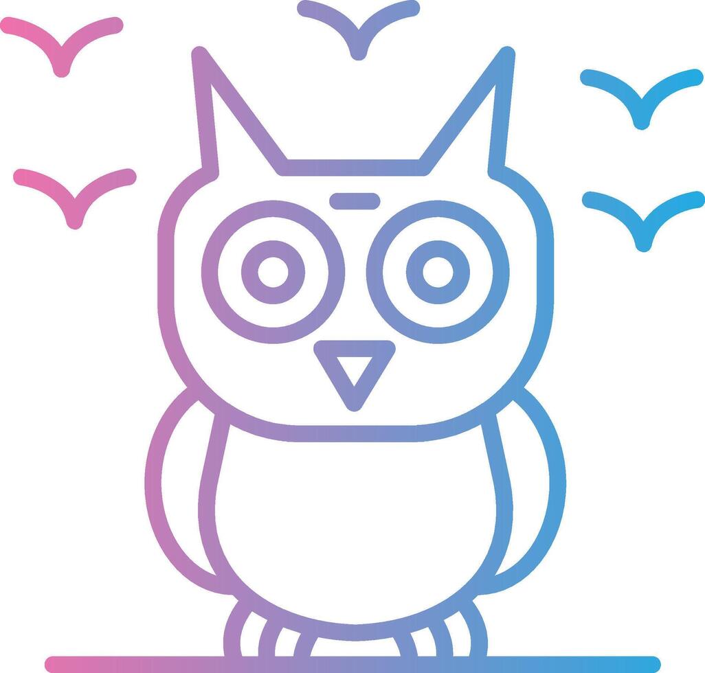 Owl Smooth App Visual vector