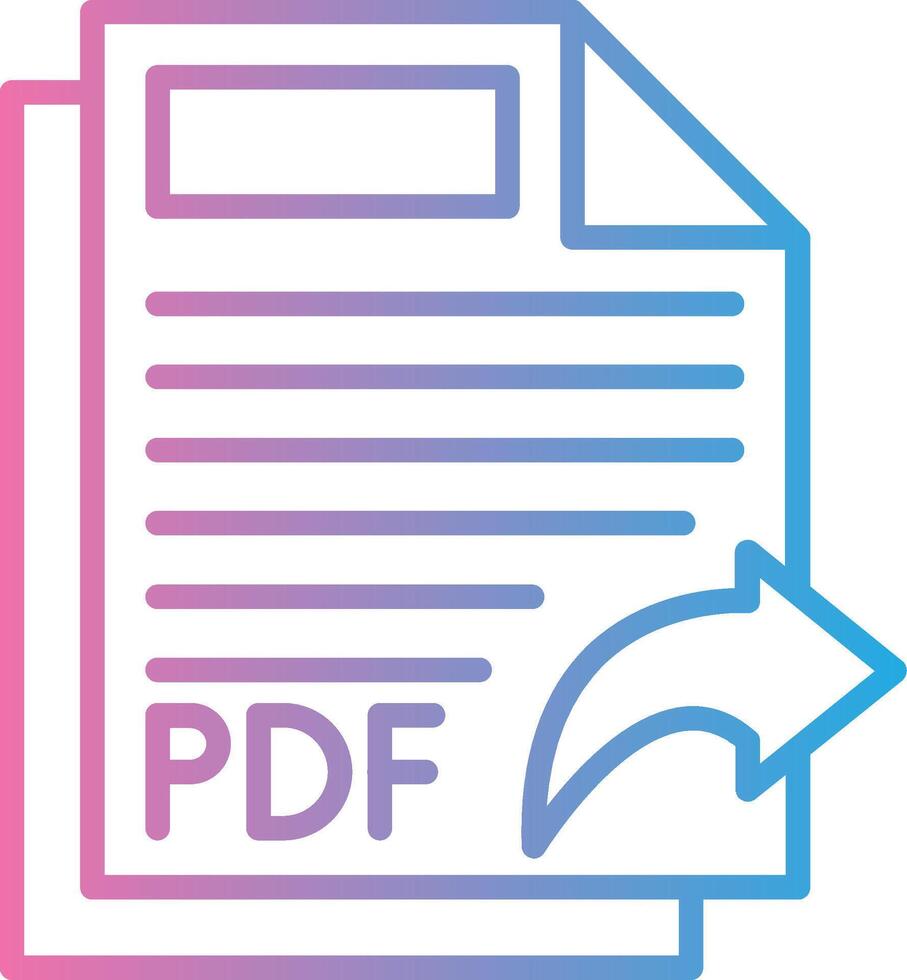 Pdf Subtle UI Graphic vector