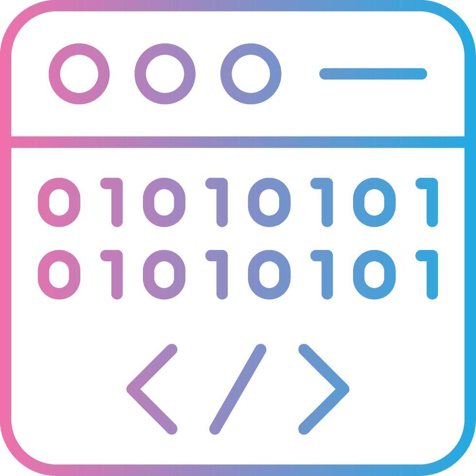 Programming Pixel Style Badge vector