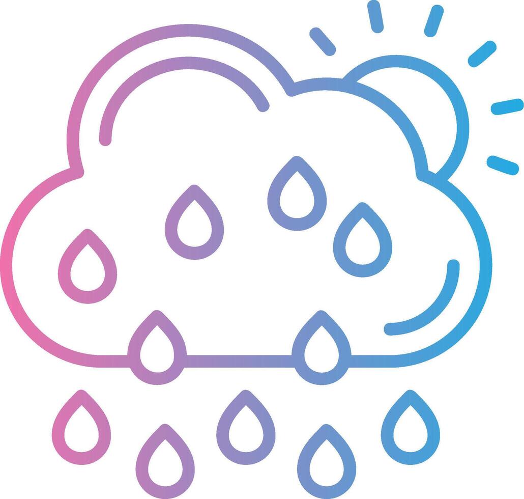 Rainy Business App Graphic vector