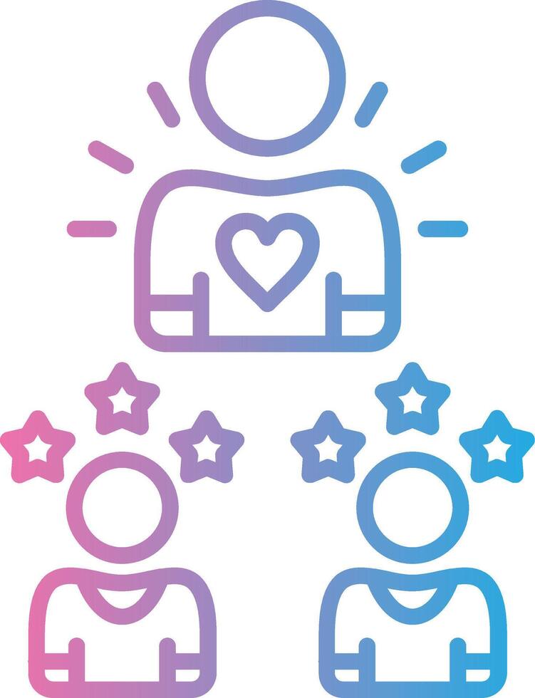 Satisfaction Flat Design Piece vector