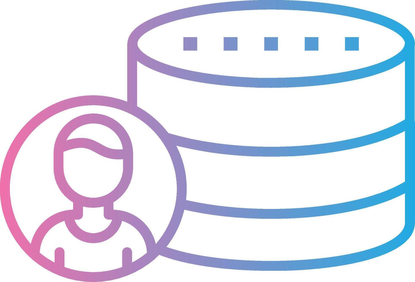 User Data Tech Styled Form vector
