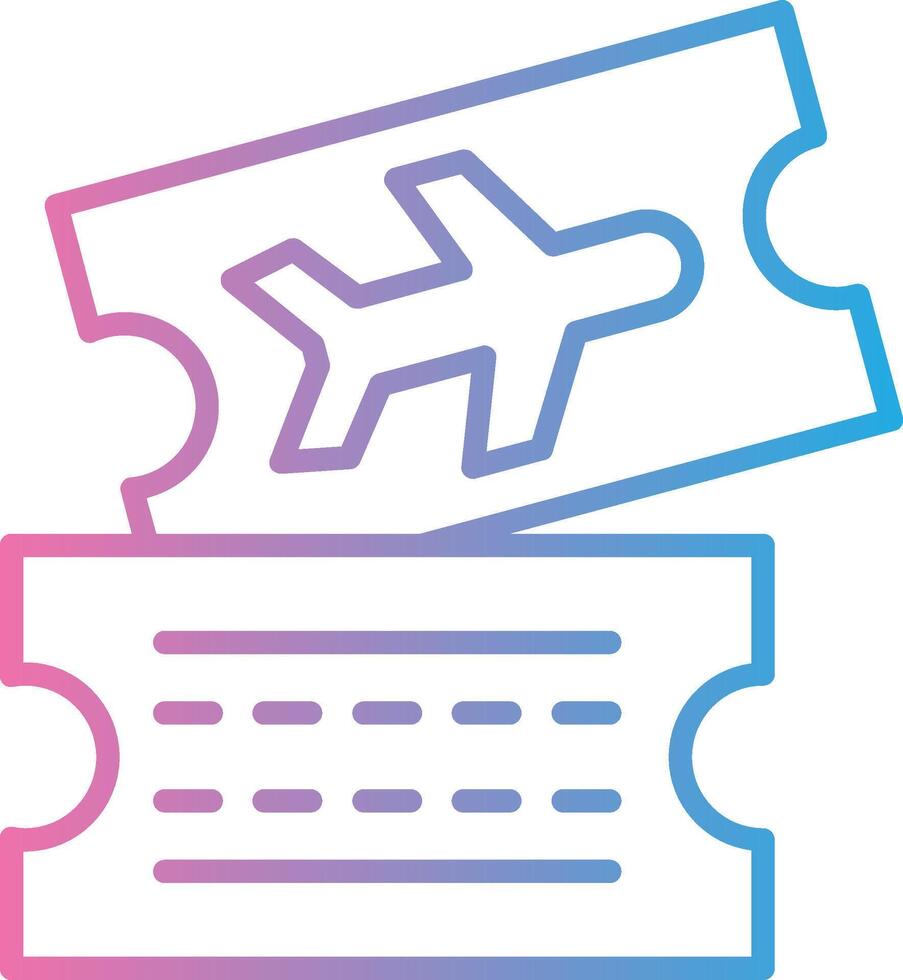 Ticket Smooth UI Symbol vector